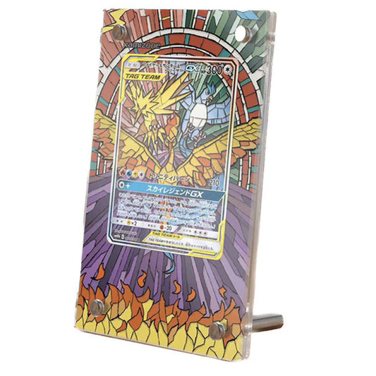 Moltres, Zapdos & Articuno GX SM210 Protective Acrylic Display Case