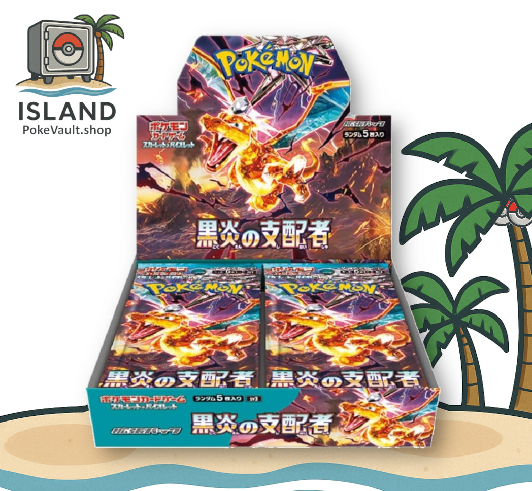 Pokémon Obsidian Flames Booster Box (JP) - [sv3]