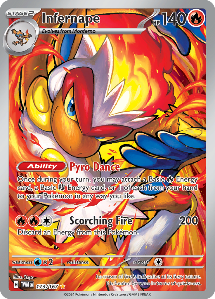 Infernape [173/167] - Secret Rare